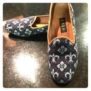 Zalo needlepoint loafers